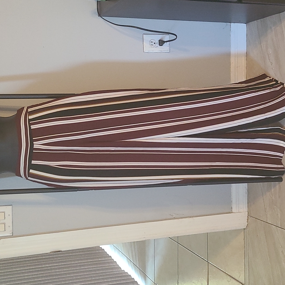 Forever21 Wide leg striped pants